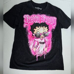 Betty Boop Pink And Black Shirt